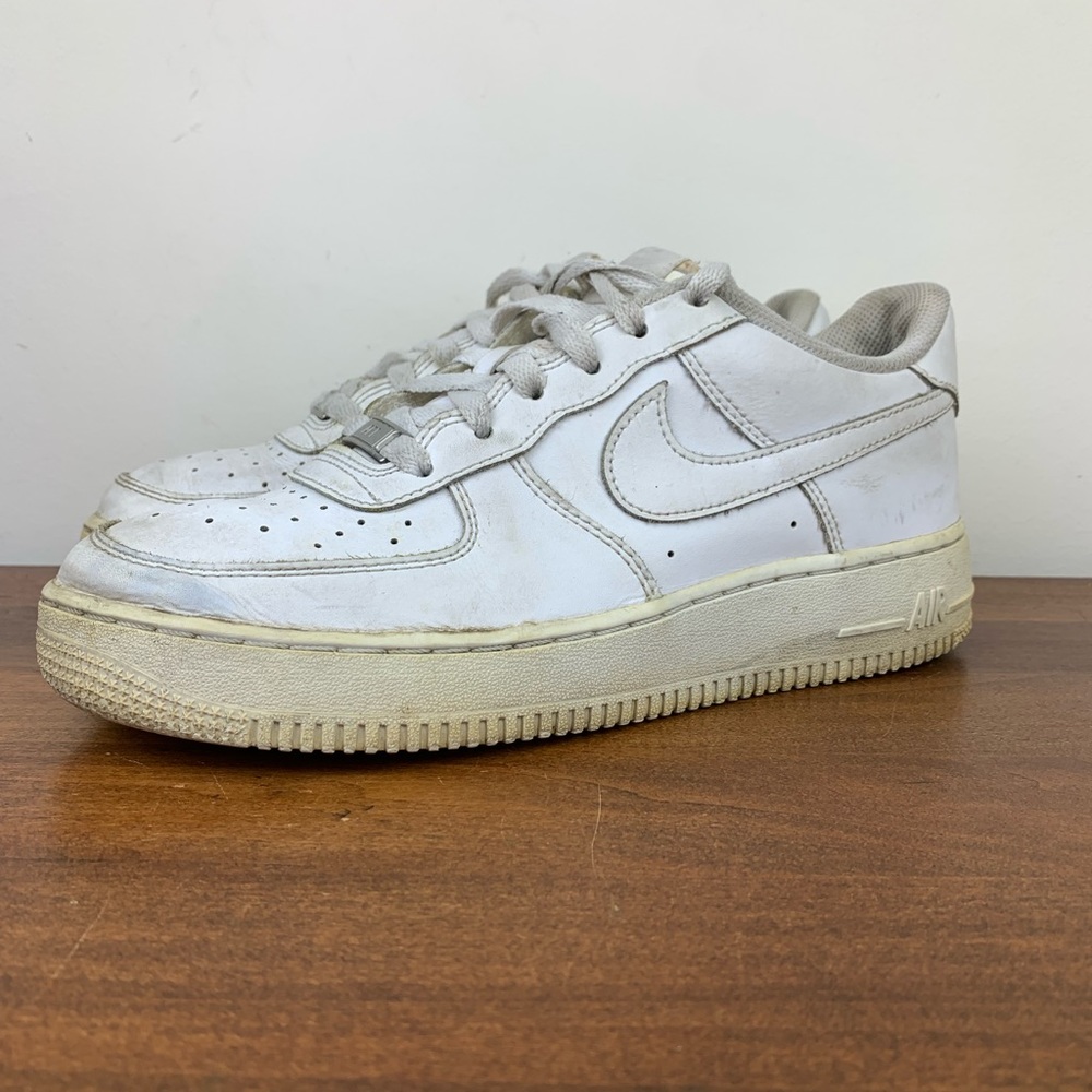Nike Air Force 1 AF1 Shoes Sneakers 314192-117 White Size Youth 6Y / Womens 7.5